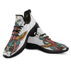 Patriotic Art Statue Of Liberty Print Black Athletic Shoes-grizzshop