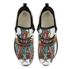 Patriotic Art Statue Of Liberty Print Black Athletic Shoes-grizzshop