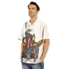 Patriotic Art Statue Of Liberty Print Men's Hawaiian Shirt-grizzshop