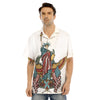 Patriotic Art Statue Of Liberty Print Men's Hawaiian Shirt-grizzshop