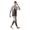 Patriotic Art Statue Of Liberty Print Men's Pajamas-grizzshop