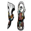 Patriotic Art Statue Of Liberty Print Muay Thai Shin Guards-grizzshop