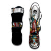 Patriotic Art Statue Of Liberty Print Muay Thai Shin Guards-grizzshop