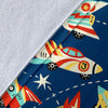 Pattern Airplane Print Blanket-grizzshop