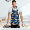 Pattern Airplane Print Men's Apron-grizzshop