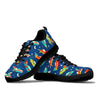 Pattern Airplane Print Sneaker Shoes For Men Women-grizzshop