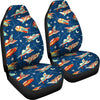 Pattern Airplane Print Universal Fit Car Seat Covers-grizzshop