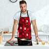 Pattern Champagne Print Men's Apron-grizzshop