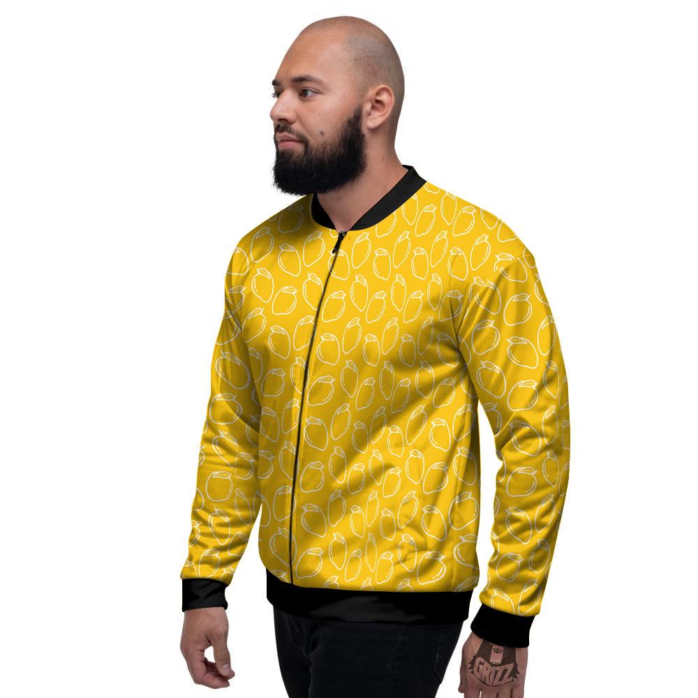 Pattern Mango Print Men's Bomber Jacket-grizzshop