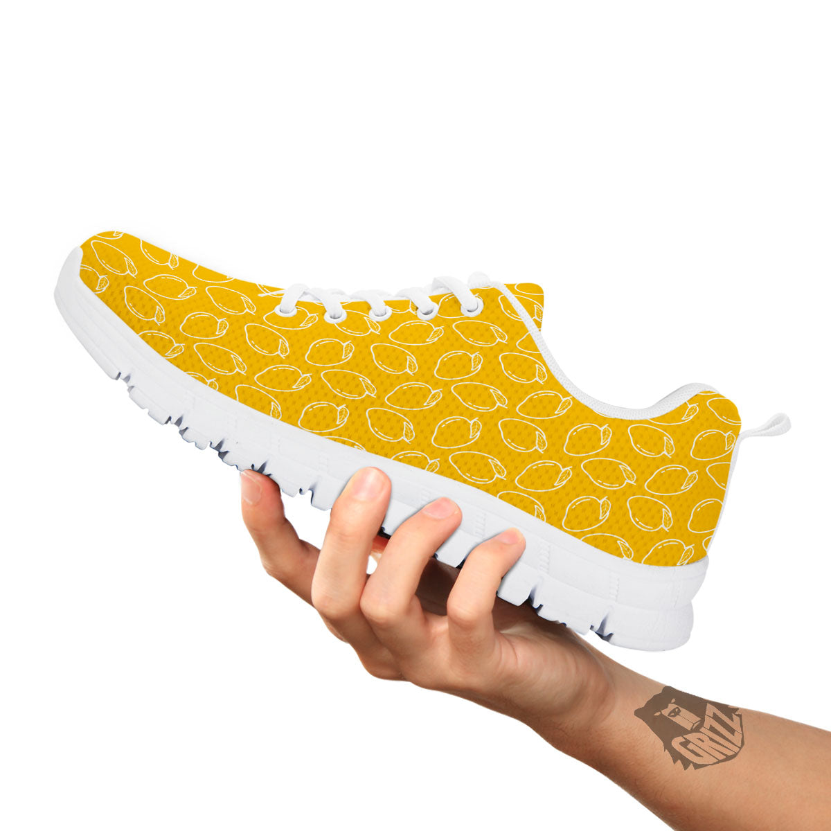 Pattern Mango Print White Sneaker-grizzshop