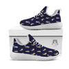 Pattern Mini Rabbit Print White Athletic Shoes-grizzshop