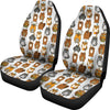 Pattern Otter Universal Fit Car Seat Cover-grizzshop