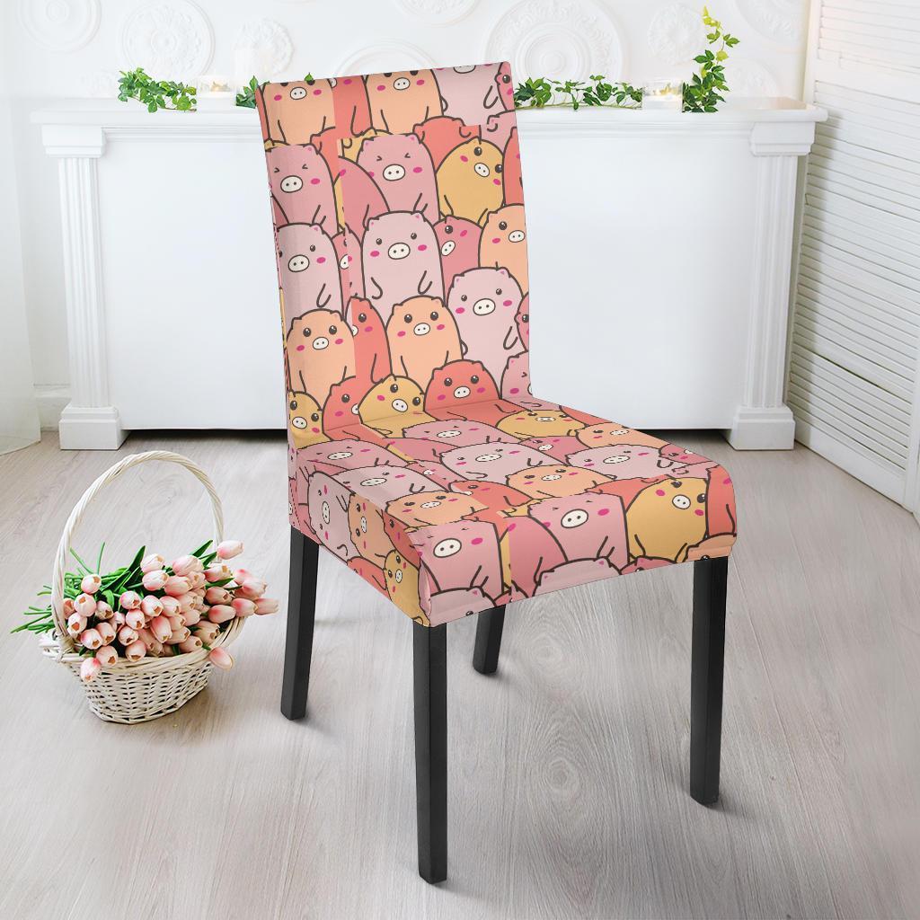 Pattern Pig Print Chair Cover-grizzshop