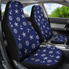 Pattern Print Anchor Nautical Universal Fit Car Seat Cover-grizzshop