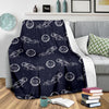 Pattern Print Astronaut Blanket-grizzshop