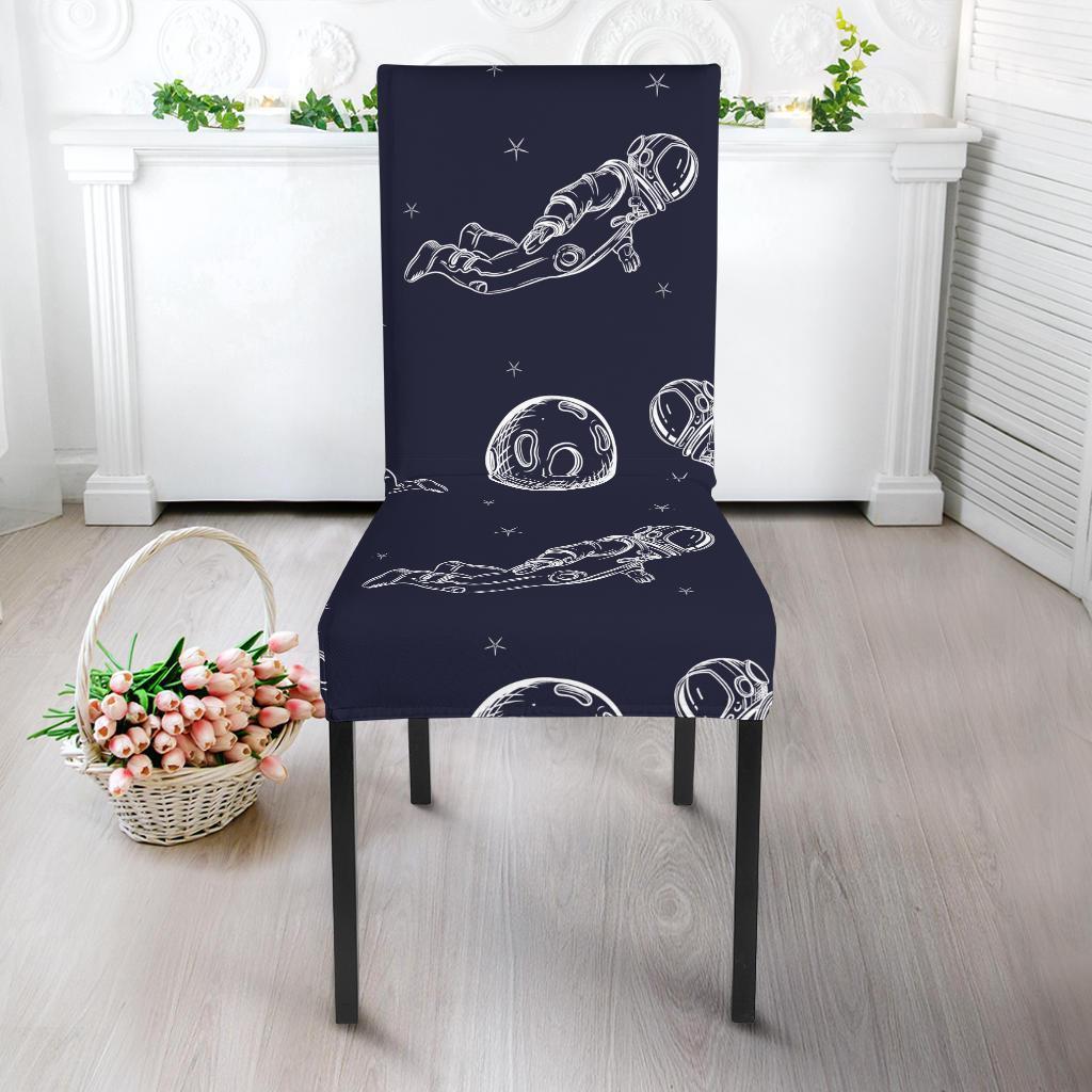 Pattern Print Astronaut Chair Cover-grizzshop