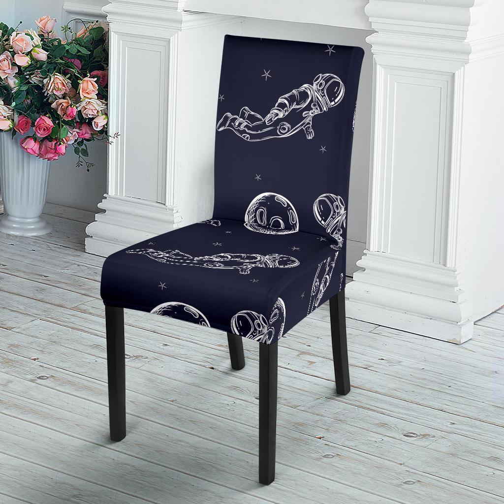 Pattern Print Astronaut Chair Cover-grizzshop