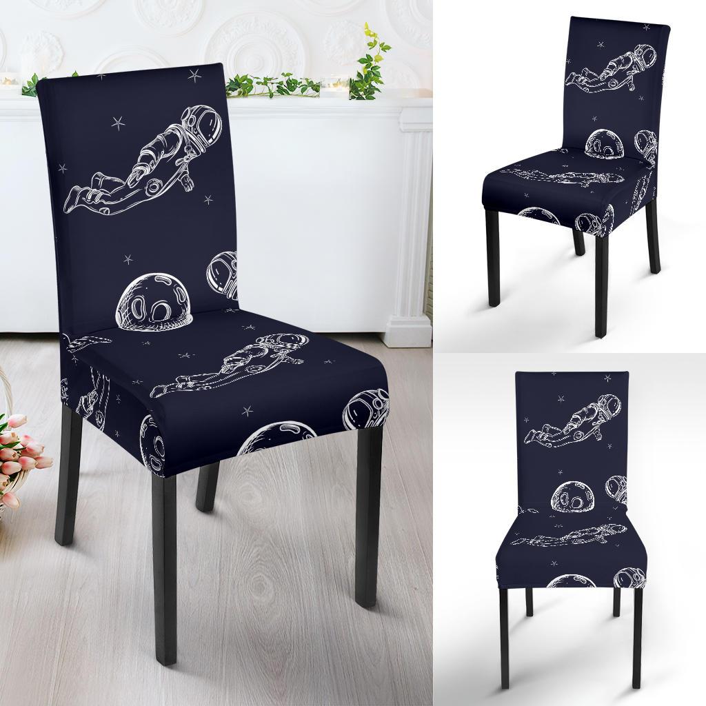 Pattern Print Astronaut Chair Cover-grizzshop