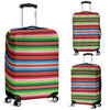 Pattern Print Baja Serape Mexican Blanket Luggage Cover Protector-grizzshop