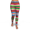 Pattern Print Baja Serape Mexican Blanket Pattern Women Leggings-grizzshop