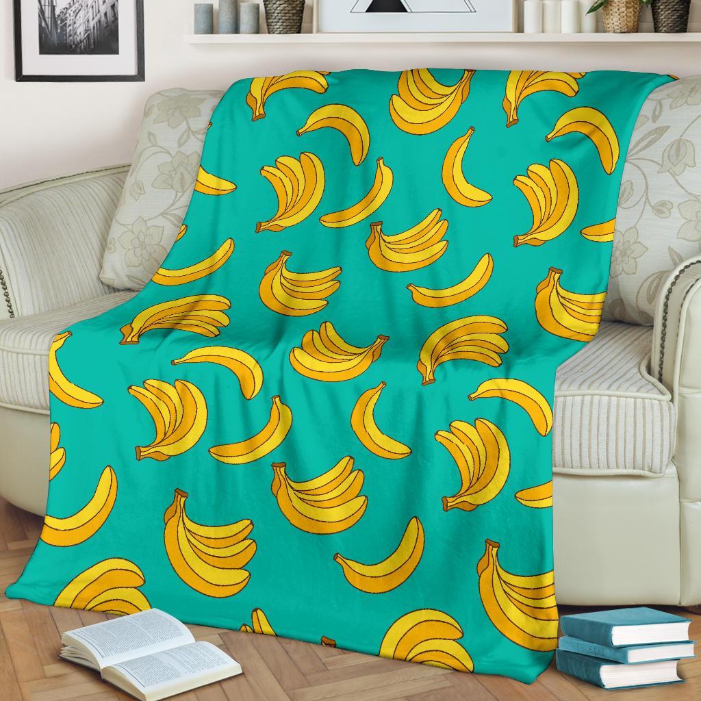 Pattern Print Banana Blanket-grizzshop