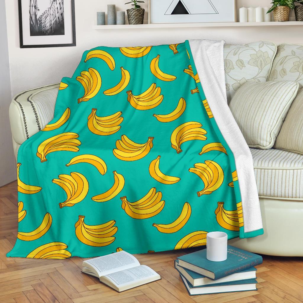 Pattern Print Banana Blanket-grizzshop