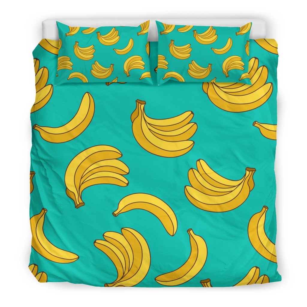 Pattern Print Banana Duvet Cover Bedding Set-grizzshop