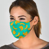 Pattern Print Banana Face Mask-grizzshop