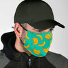 Pattern Print Banana Face Mask-grizzshop