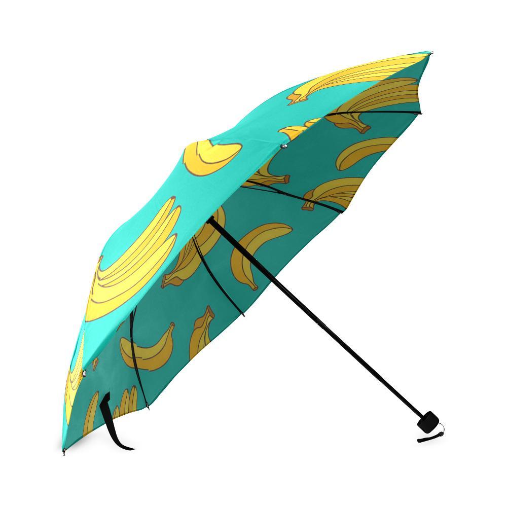 Pattern Print Banana Foldable Umbrella-grizzshop