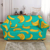 Pattern Print Banana Loveseat Cover-grizzshop