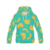 Pattern Print Banana Men Pullover Hoodie-grizzshop