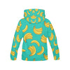 Pattern Print Banana Men Pullover Hoodie-grizzshop