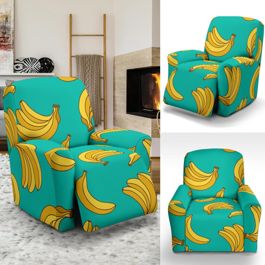 Pattern Print Banana Recliner Cover-grizzshop