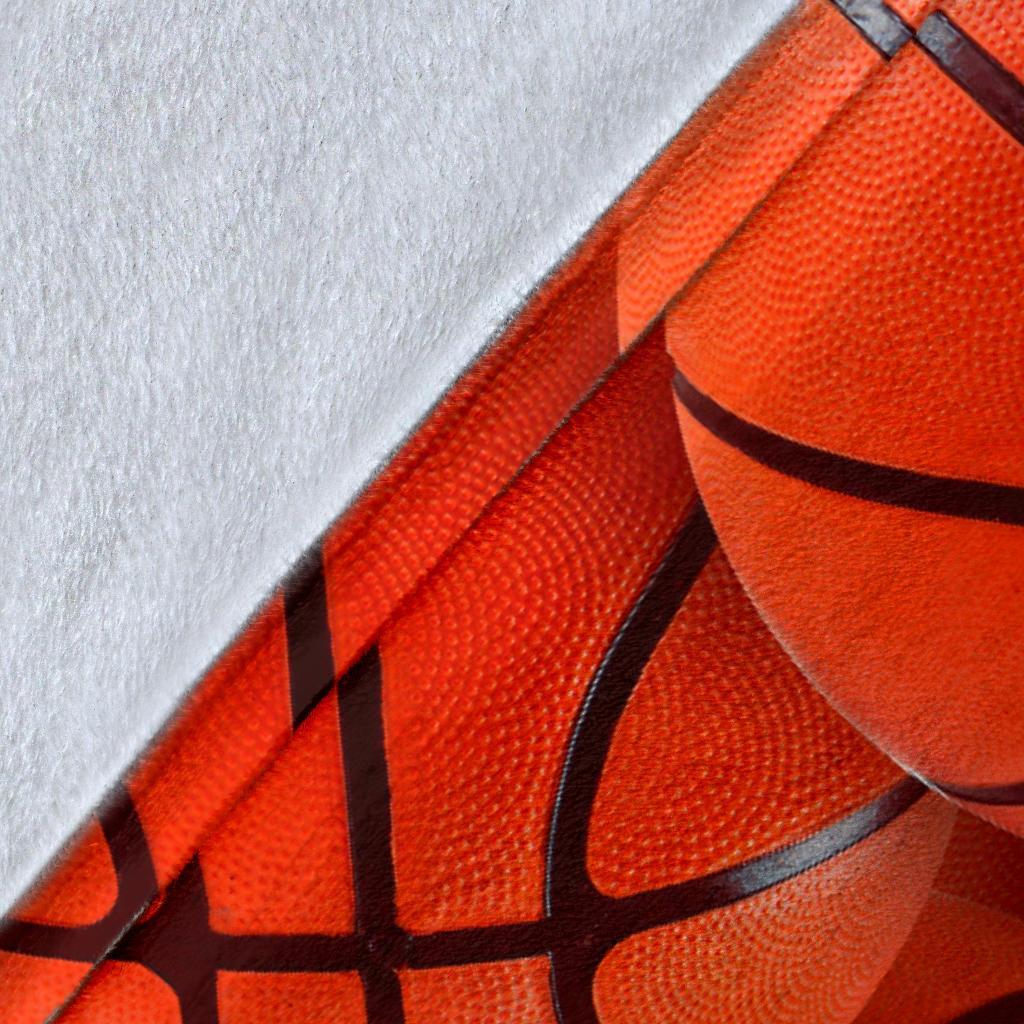 Pattern Print Basketball Blanket-grizzshop