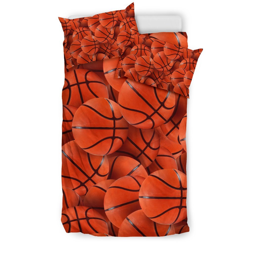 Pattern Print Basketball Duvet Cover Bedding Set-grizzshop