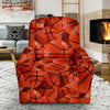 Pattern Print Basketball Recliner Cover-grizzshop