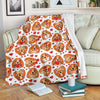 Pattern Print Basset Hound Dog Blanket-grizzshop