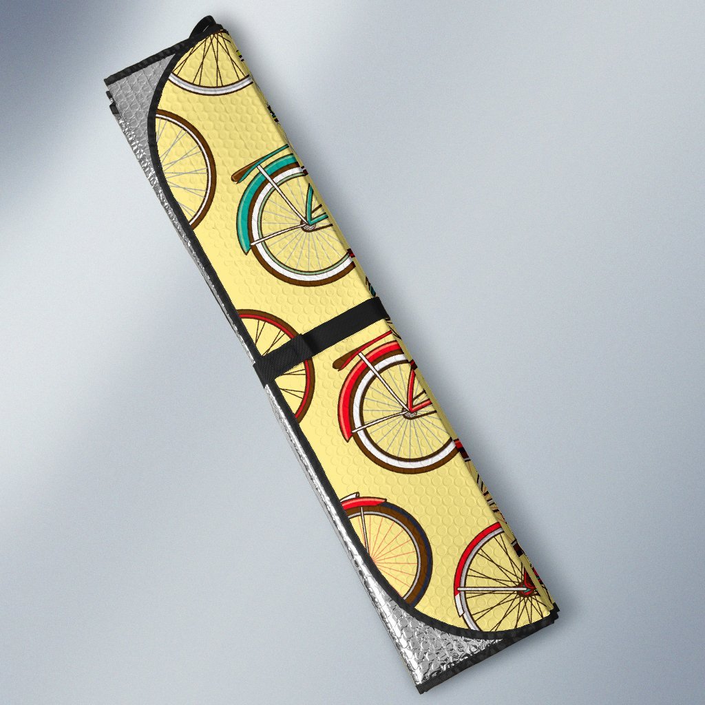 Pattern Print Bicycle Car Sun Shade-grizzshop