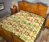 Pattern Print Bicycle Quilt-grizzshop