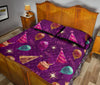 Pattern Print Birthday Bed Set Quilt-grizzshop