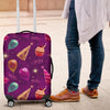 Pattern Print Birthday Luggage Cover Protector-grizzshop