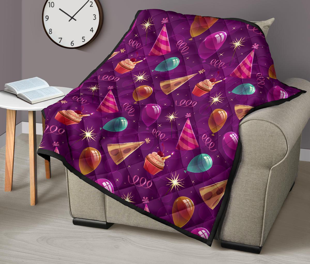 Pattern Print Birthday Quilt-grizzshop