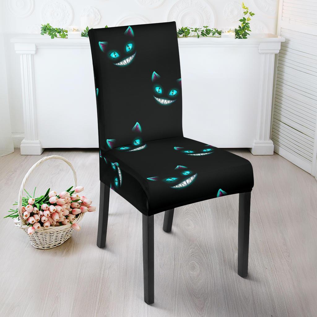 Pattern Print Black Cat Chair Cover-grizzshop