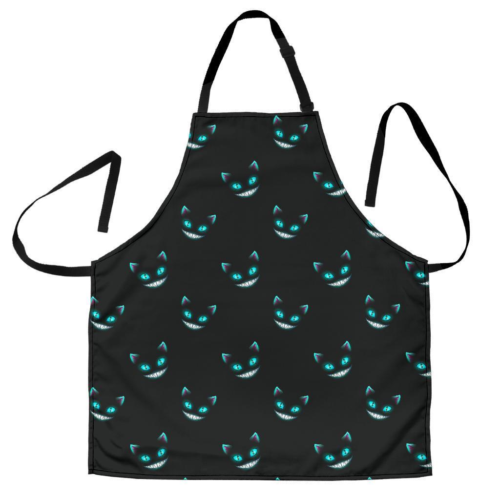 Pattern Print Black Cat Men's Apron-grizzshop