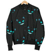 Pattern Print Black Cat Men's Bomber Jacket-grizzshop