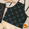 Pattern Print Black Cat Women's Apron-grizzshop