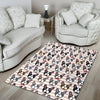 Pattern Print Boston Terrier Floor Mat-grizzshop