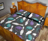 Pattern Print Bowling Bed Set Quilt-grizzshop