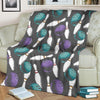 Pattern Print Bowling Blanket-grizzshop